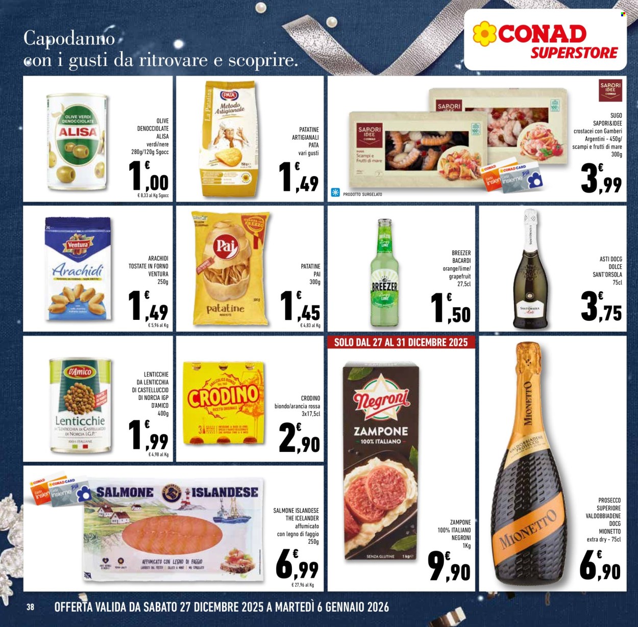 Volantino Conad Superstore - 27/12/2025 - 8/1/2026. Pagina 38