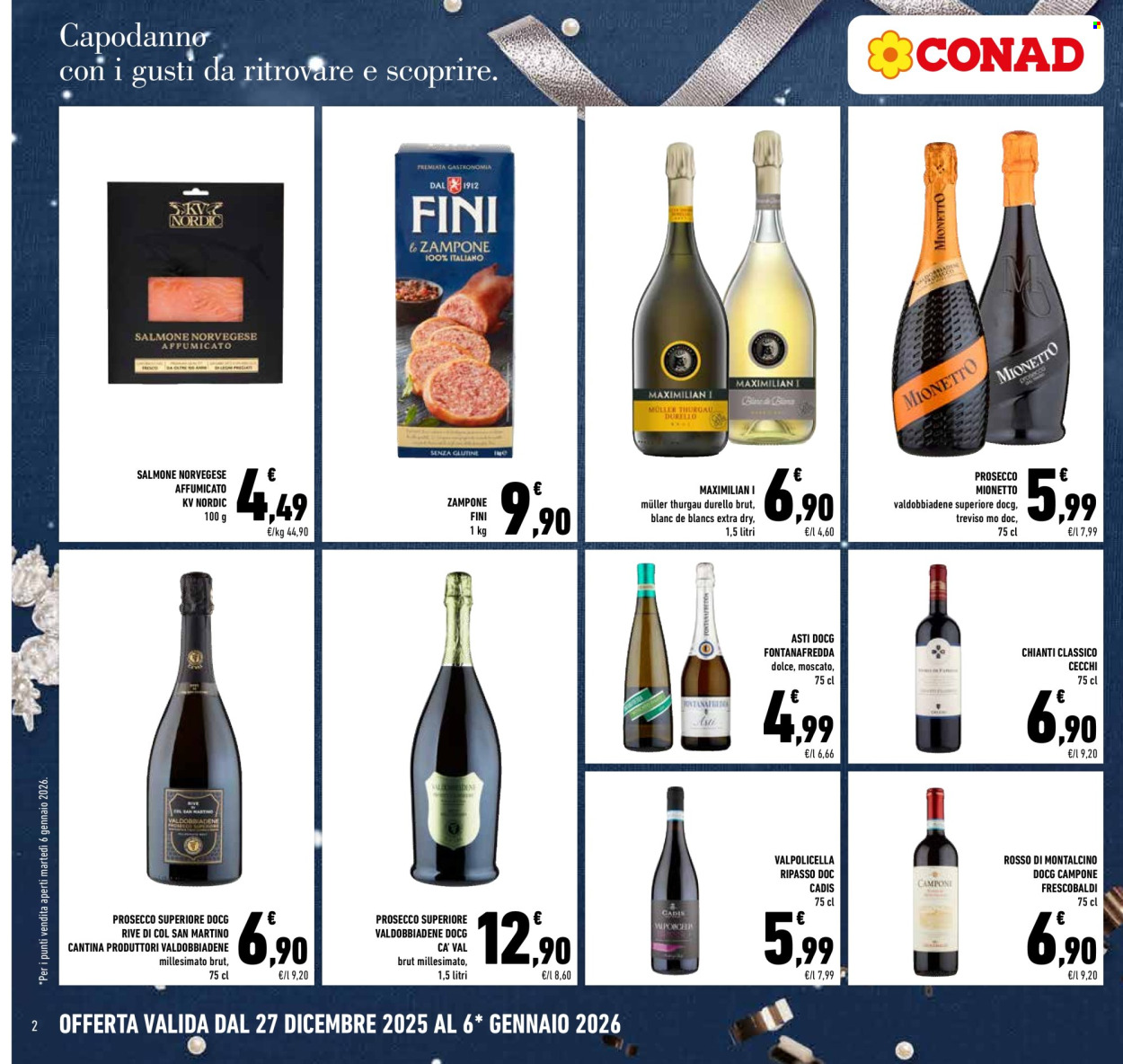 Volantino Conad - 27/12/2025 - 6/1/2026. Pagina 2