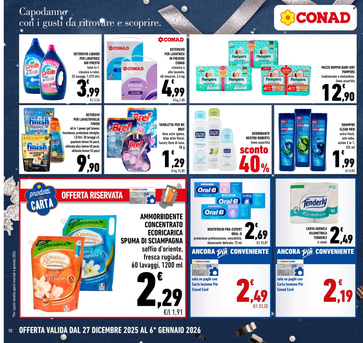 Volantino Conad - 27/12/2025 - 6/1/2026. Pagina 10