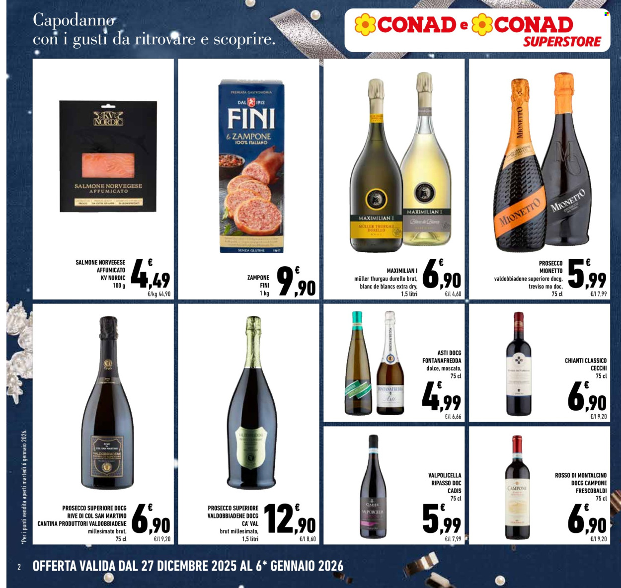 Volantino Conad Superstore - 27/12/2025 - 6/1/2026. Pagina 2