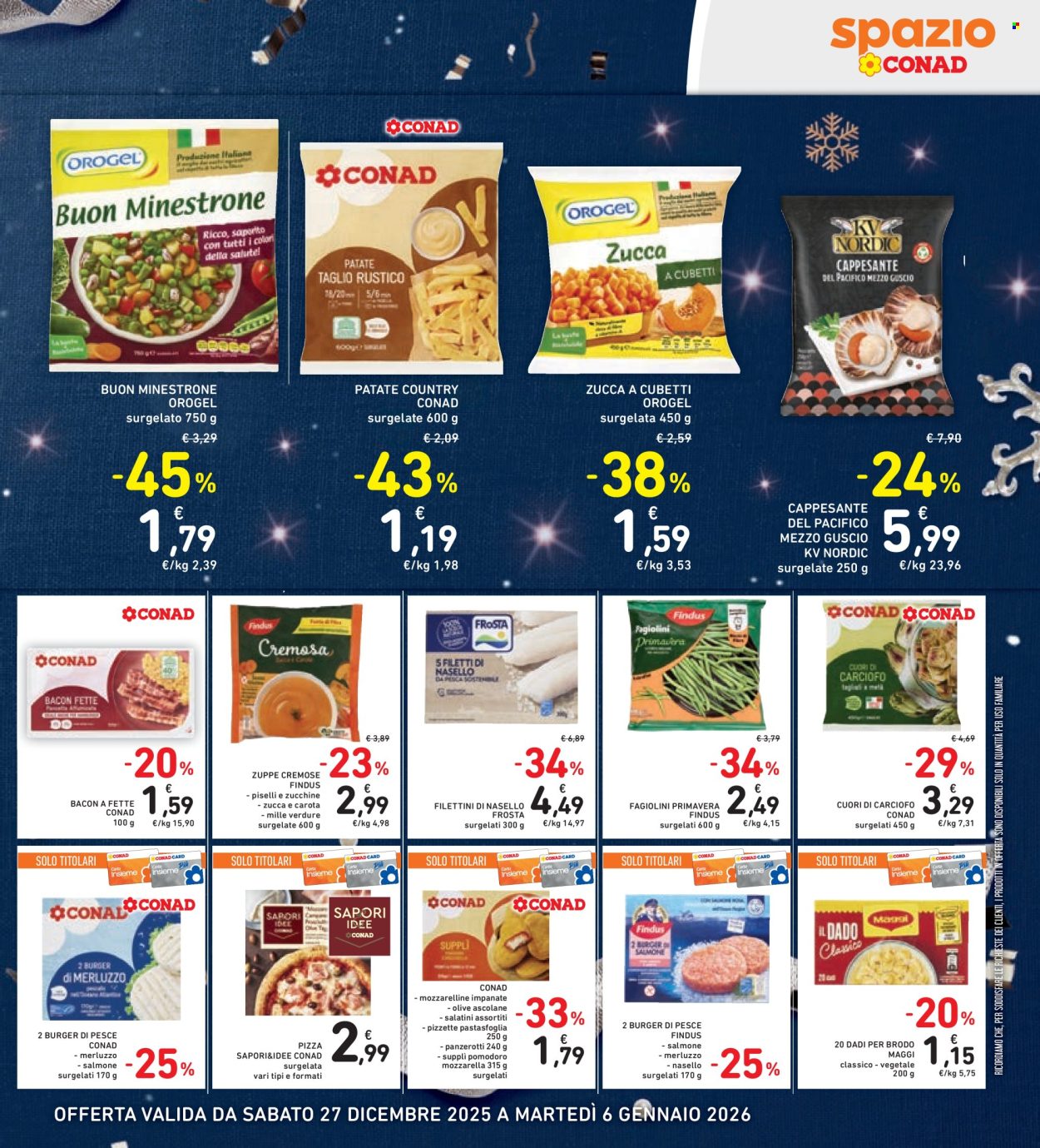 Volantino Spazio Conad - 27/12/2025 - 6/1/2026. Pagina 25