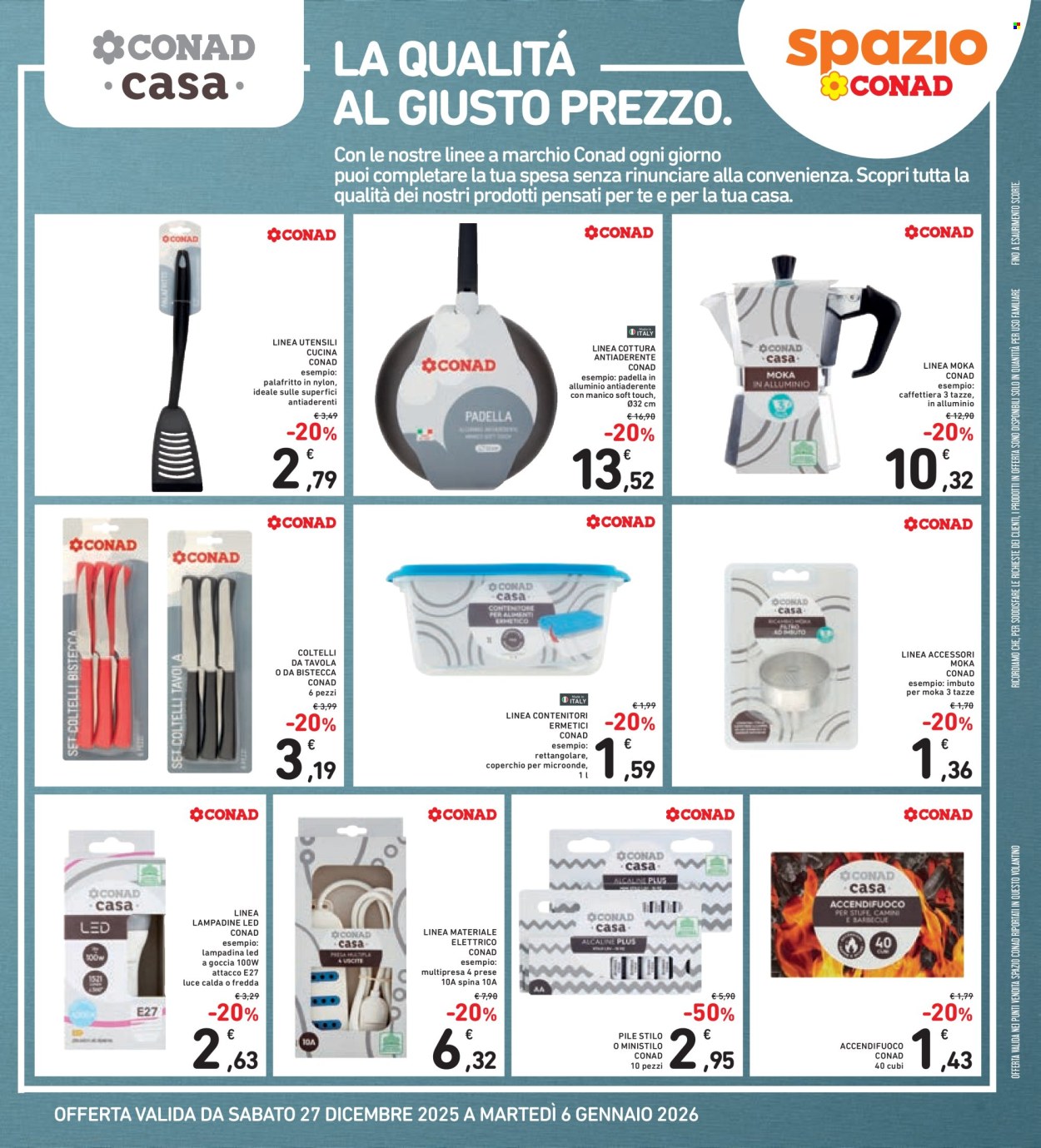 Volantino Spazio Conad - 27/12/2025 - 6/1/2026. Pagina 41
