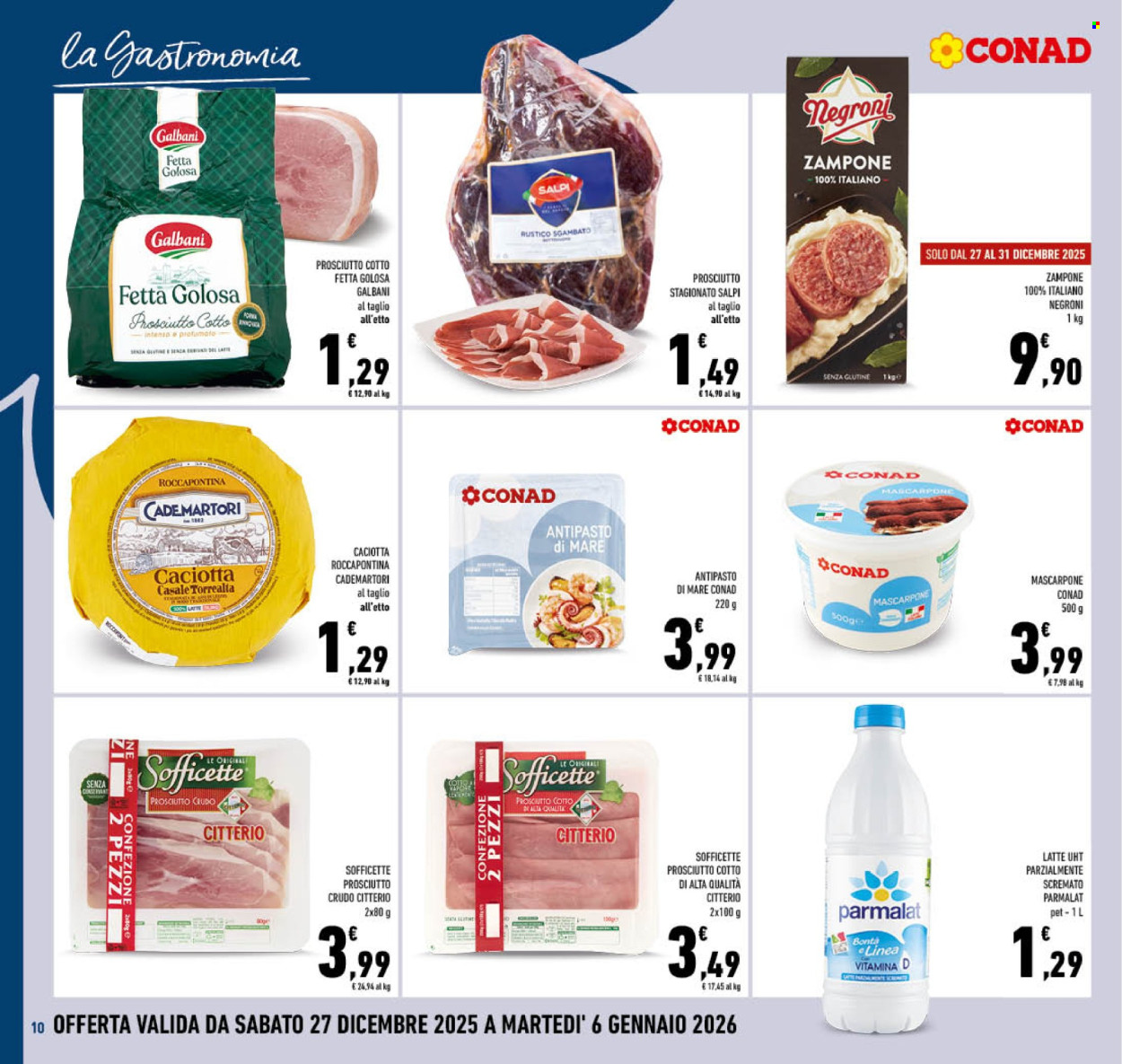 Volantino Conad - 27/12/2025 - 6/1/2026. Pagina 10
