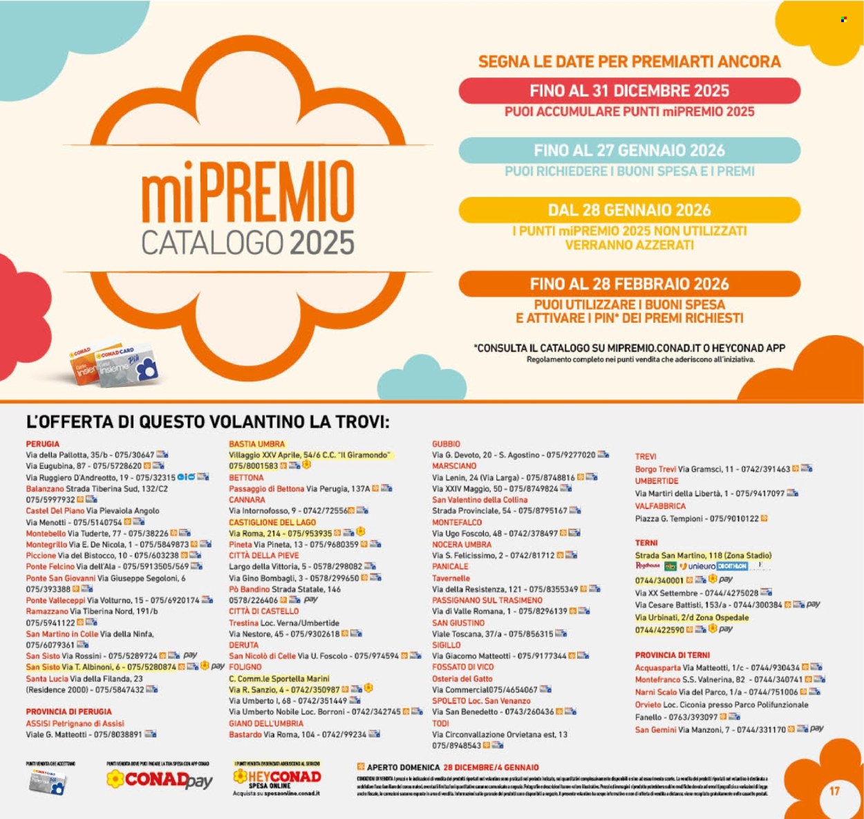 Volantino Conad - 27/12/2025 - 6/1/2026. Pagina 17