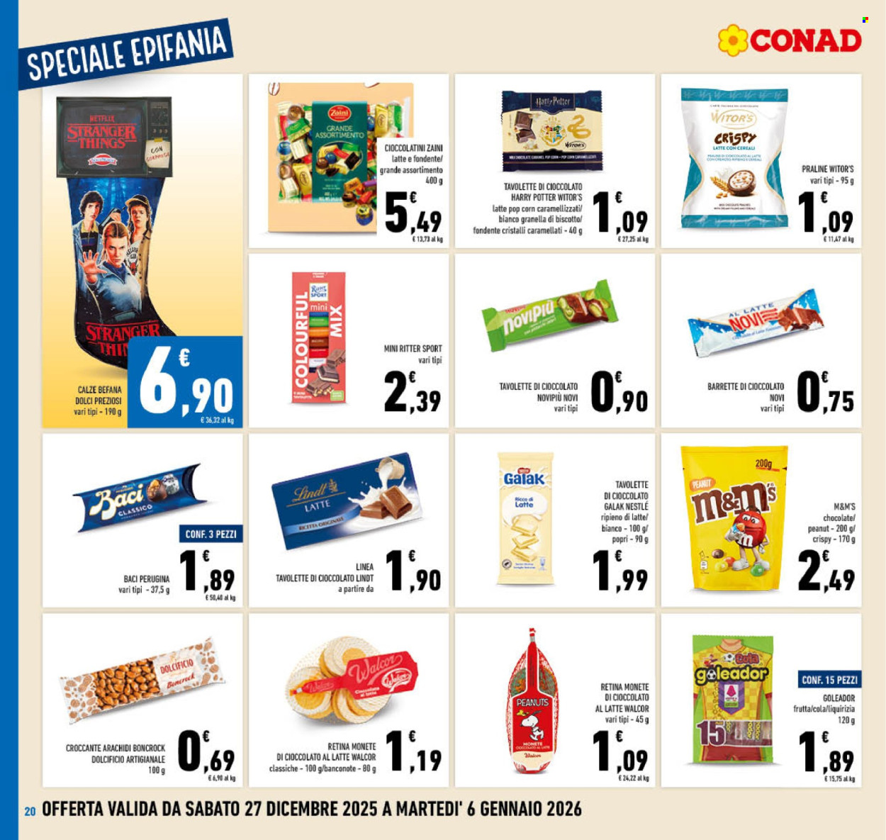Volantino Conad - 27/12/2025 - 6/1/2026. Pagina 20