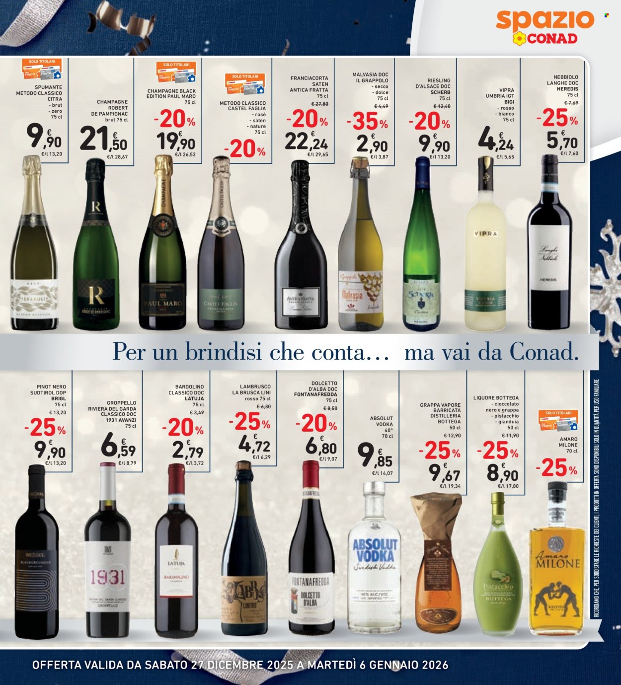Volantino Spazio Conad - 27/12/2025 - 6/1/2026. Pagina 21