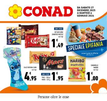 Volantino Conad - 27/12/2025 - 6/1/2026.