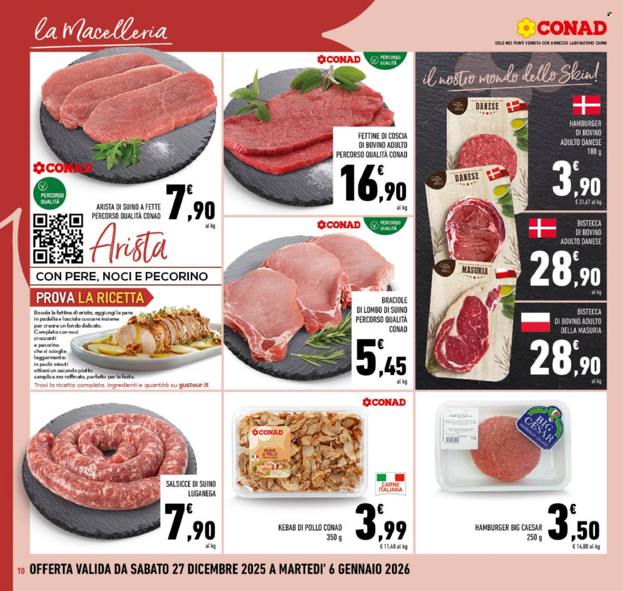 Volantino Conad - 27/12/2025 - 6/1/2026. Pagina 10