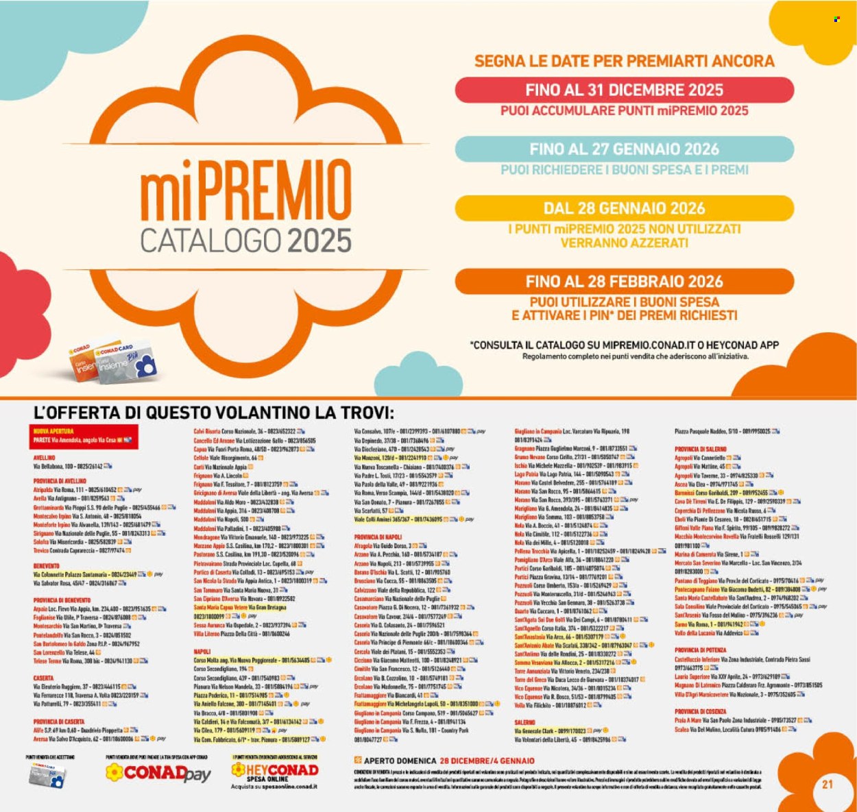 Volantino Conad - 27/12/2025 - 6/1/2026. Pagina 21