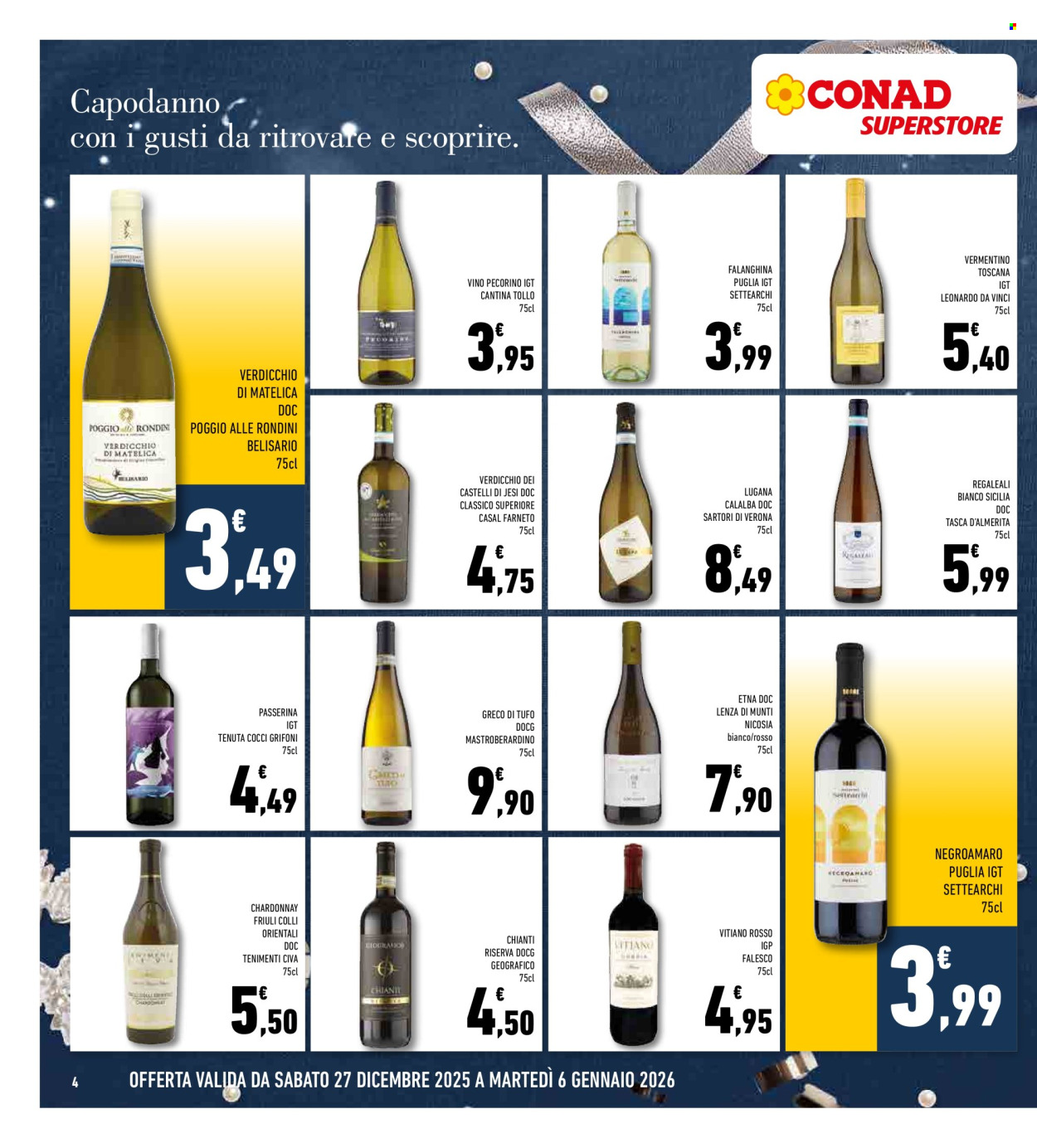 Volantino Conad Superstore - 27/12/2025 - 6/1/2026. Pagina 4