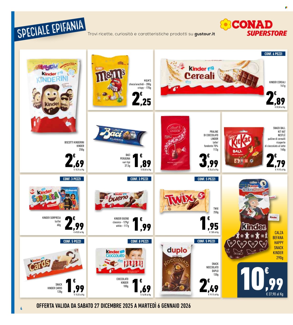 Volantino Conad Superstore - 27/12/2025 - 6/1/2026. Pagina 4