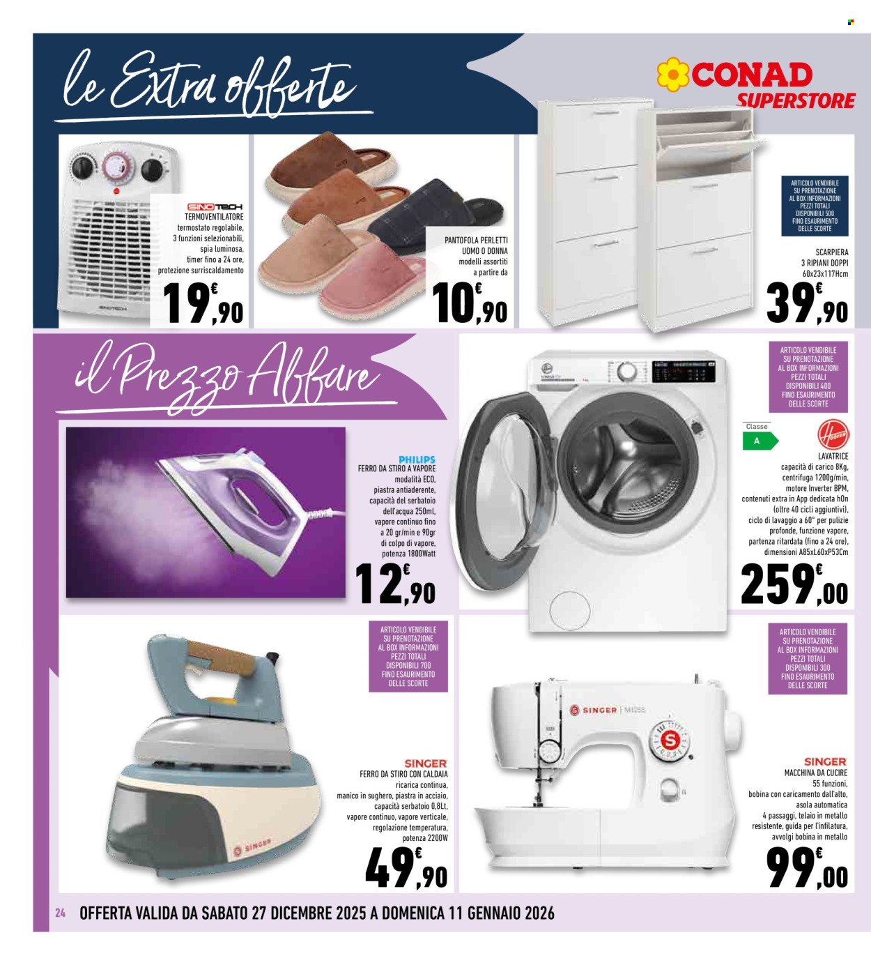 Volantino Conad Superstore - 27/12/2025 - 6/1/2026. Pagina 24