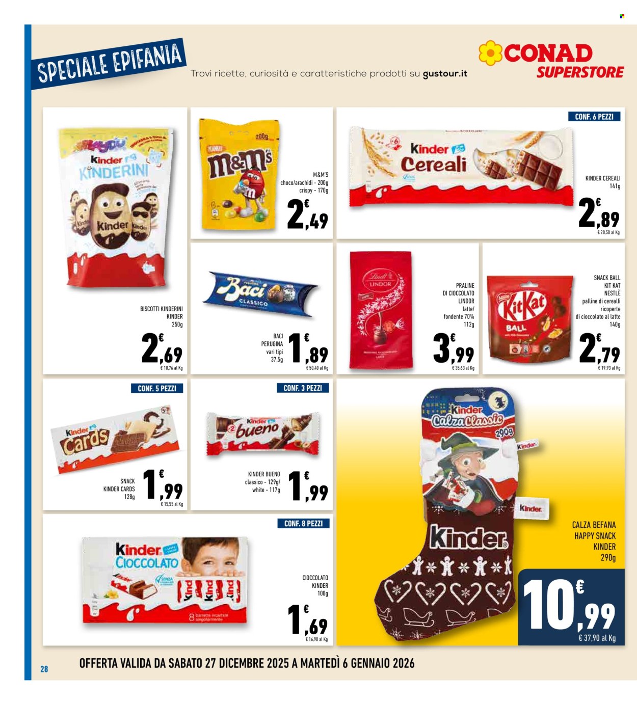 Volantino Conad Superstore - 27/12/2025 - 6/1/2026. Pagina 28