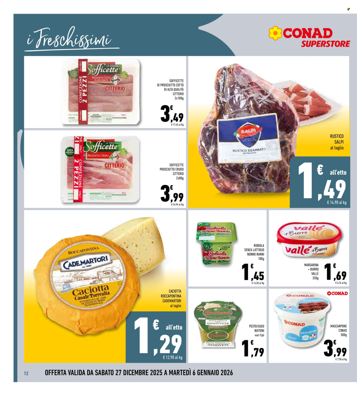 Volantino Conad Superstore - 27/12/2025 - 6/1/2026. Pagina 12