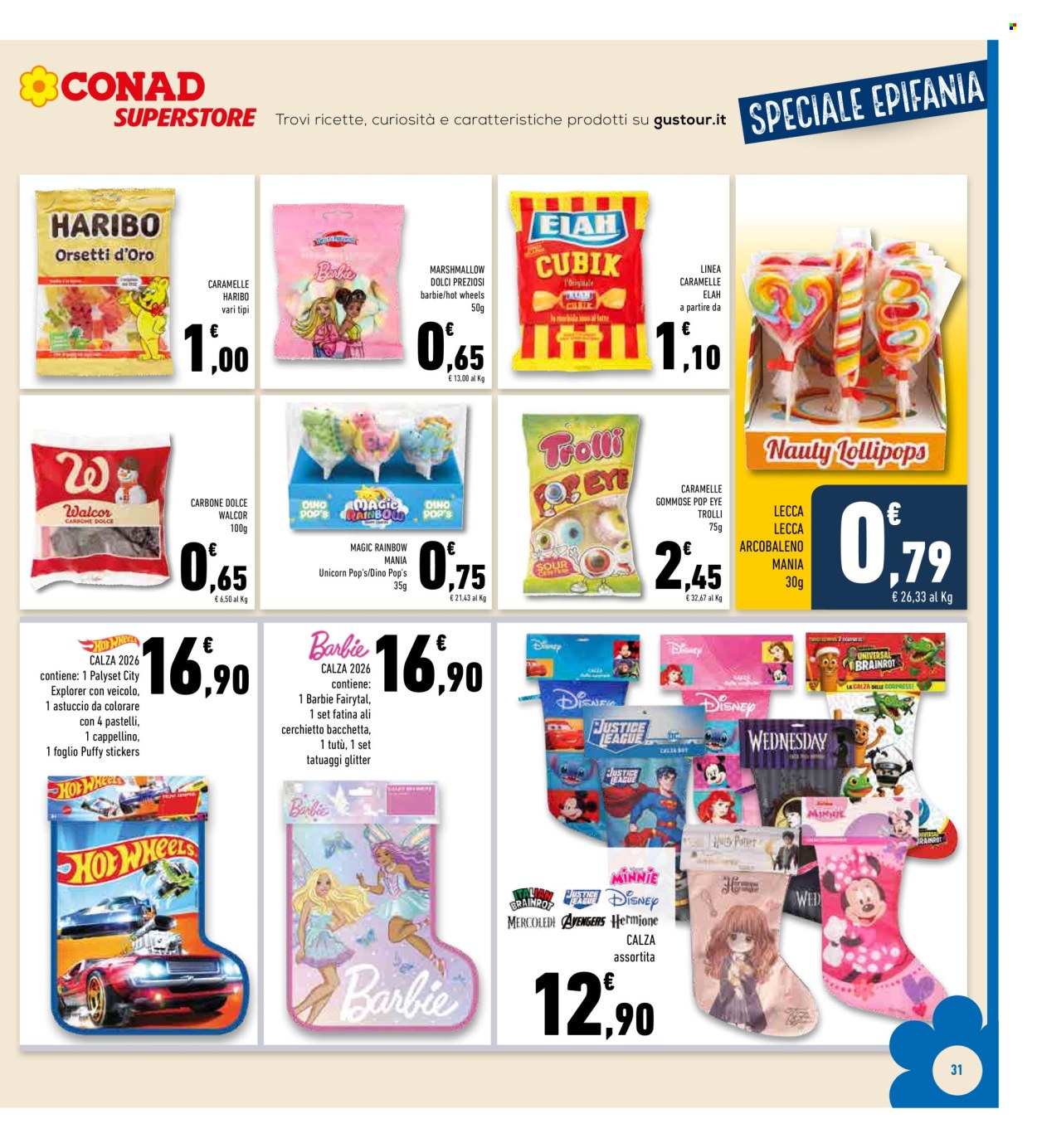 Volantino Conad Superstore - 27/12/2025 - 6/1/2026. Pagina 31