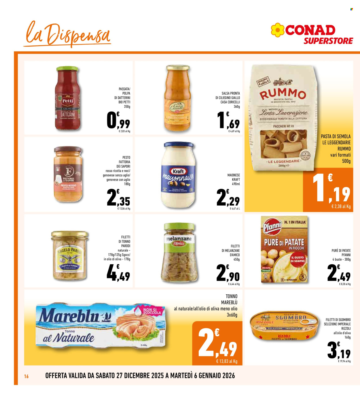 Volantino Conad Superstore - 27/12/2025 - 6/1/2026. Pagina 16