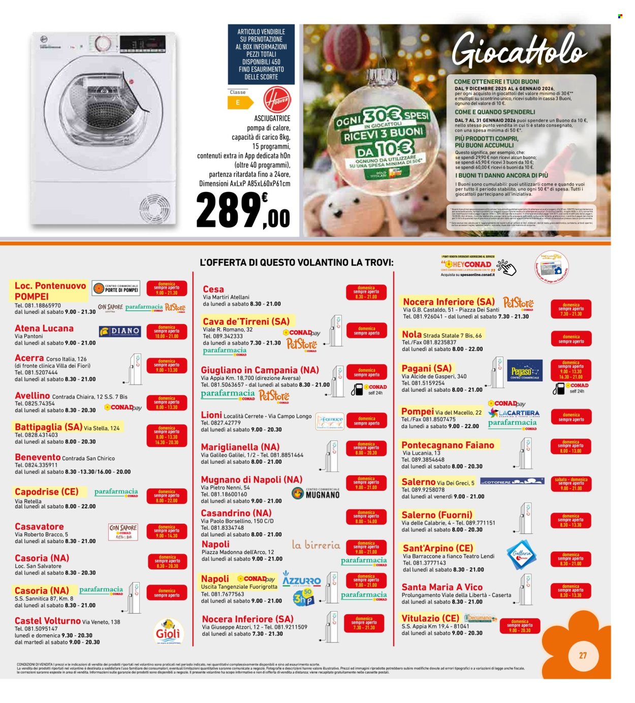 Volantino Conad Superstore - 27/12/2025 - 6/1/2026. Pagina 27