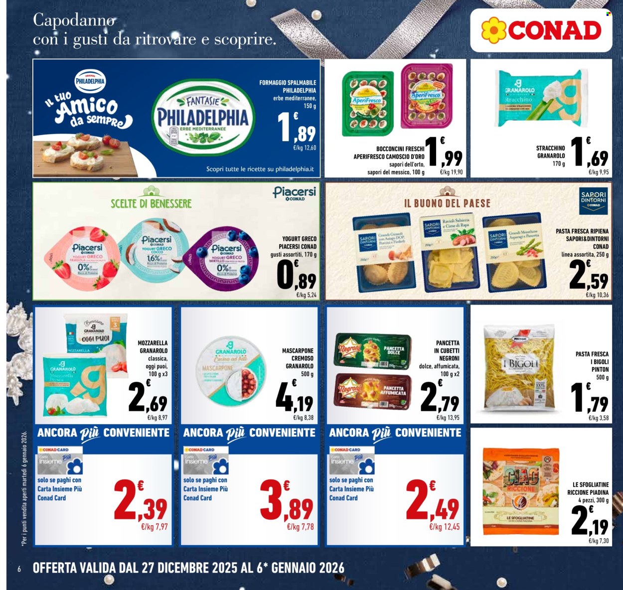 Volantino Conad - 27/12/2025 - 6/1/2026. Pagina 6