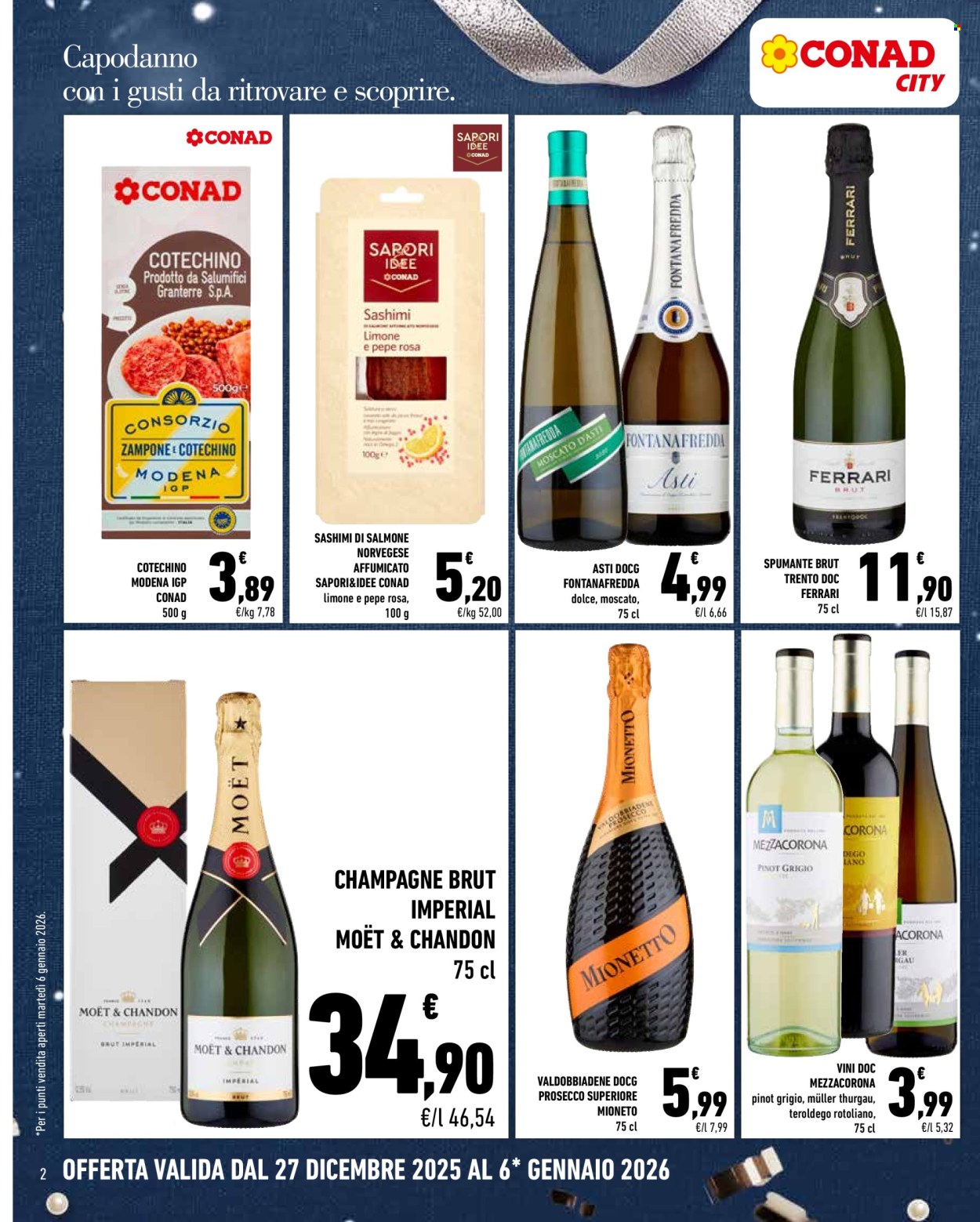 Volantino Conad City - 27/12/2025 - 6/1/2026. Pagina 2
