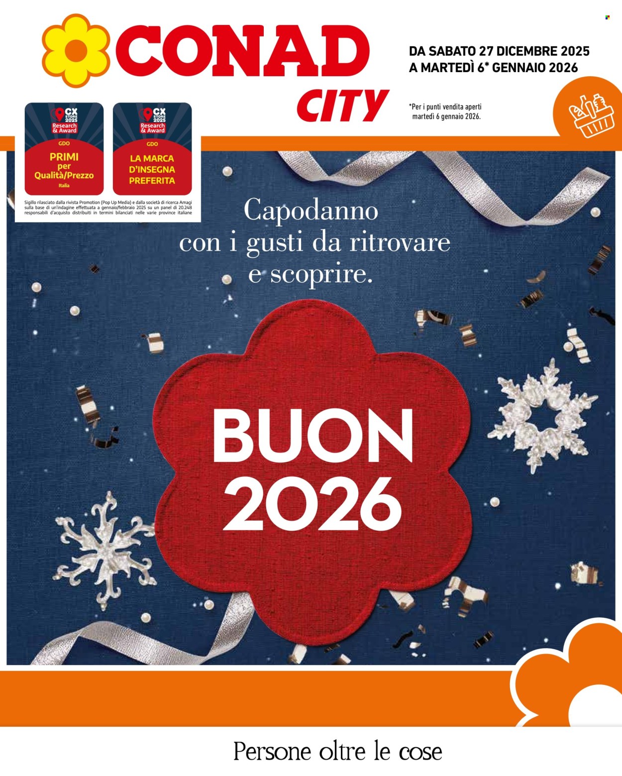 Volantino Conad City - 27/12/2025 - 6/1/2026. Pagina 1