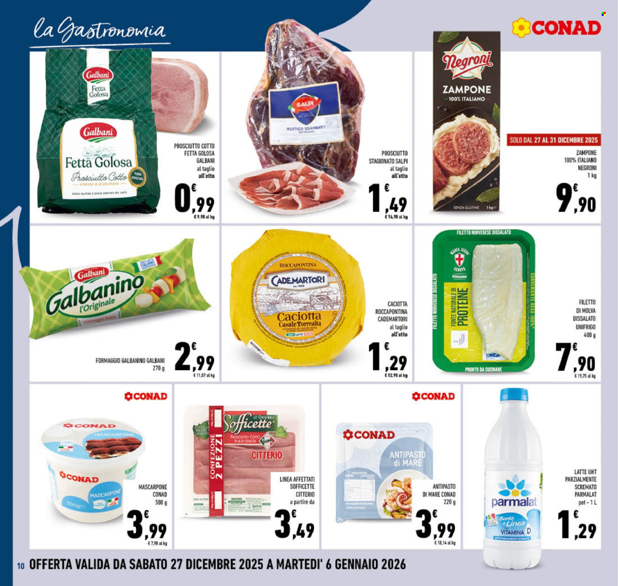 Volantino Conad - 27/12/2025 - 6/1/2026. Pagina 10