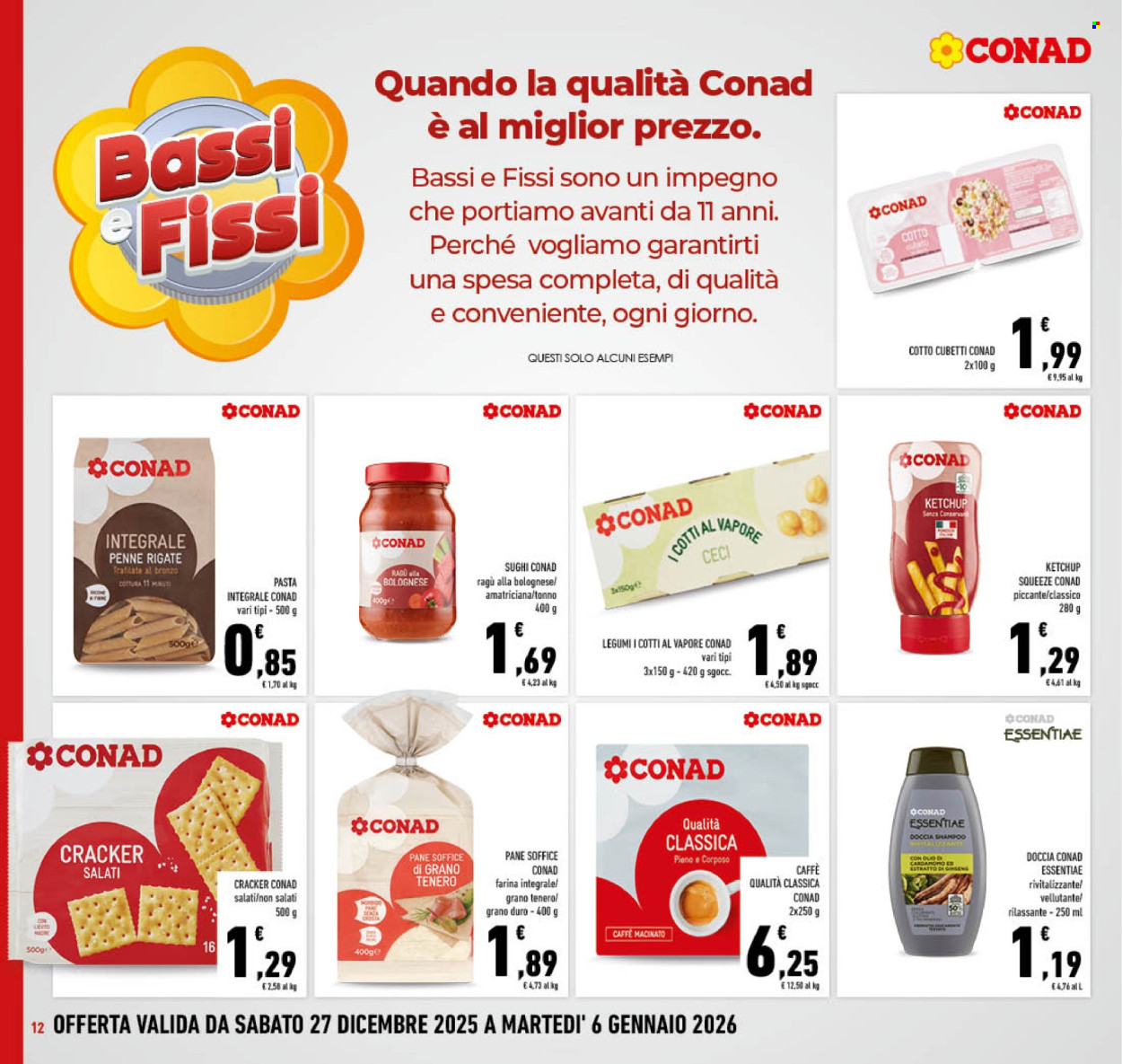 Volantino Conad - 27/12/2025 - 6/1/2026. Pagina 12