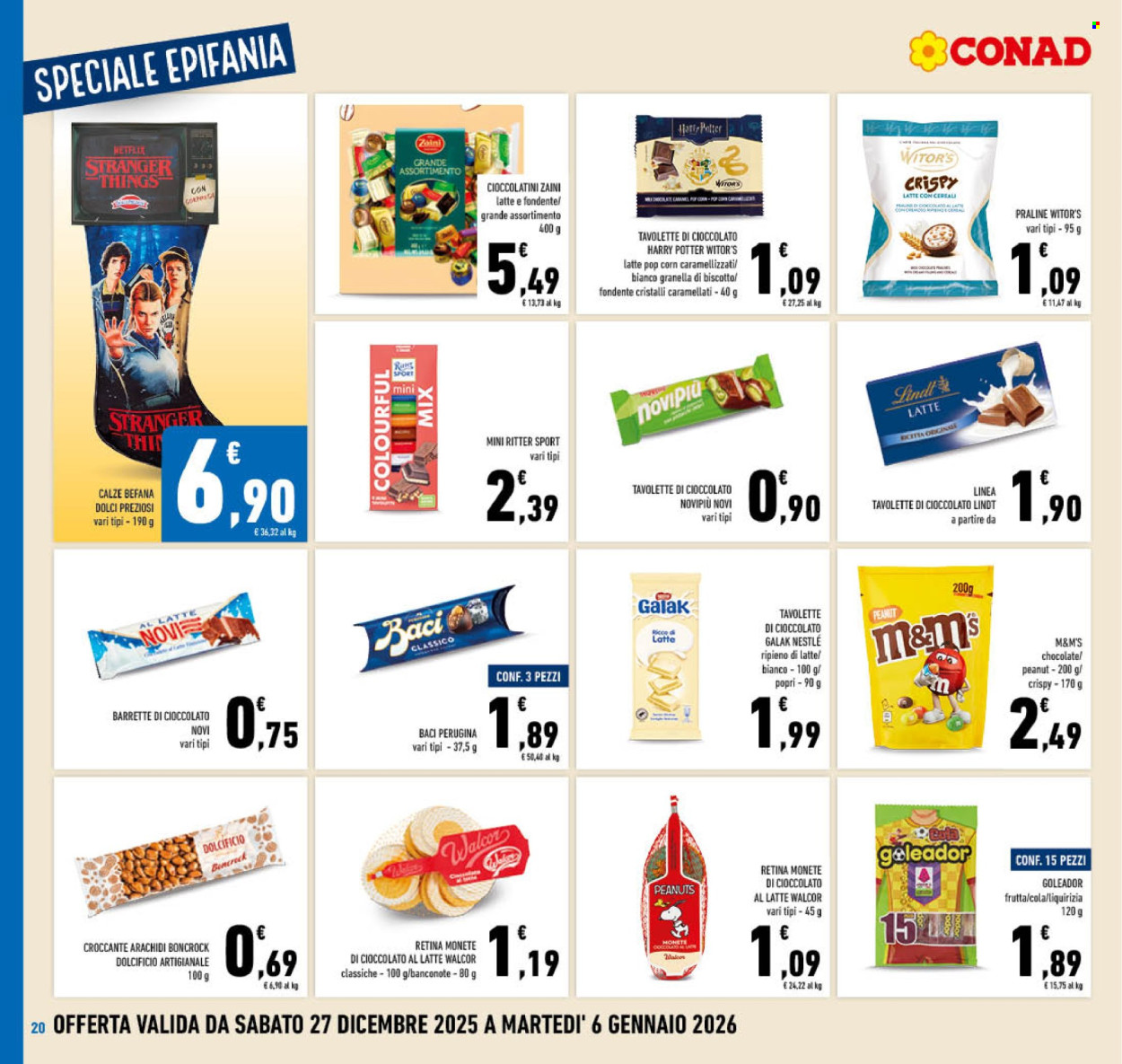 Volantino Conad - 27/12/2025 - 6/1/2026. Pagina 20