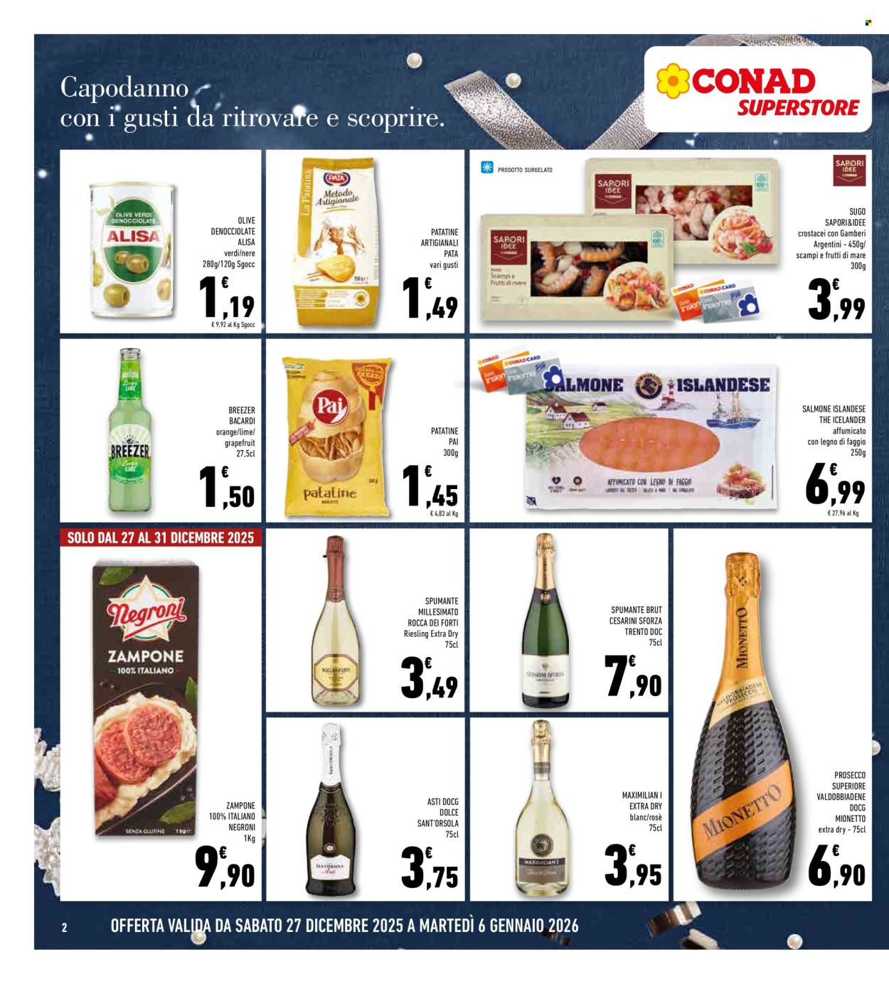 Volantino Conad Superstore - 27/12/2025 - 6/1/2026. Pagina 2