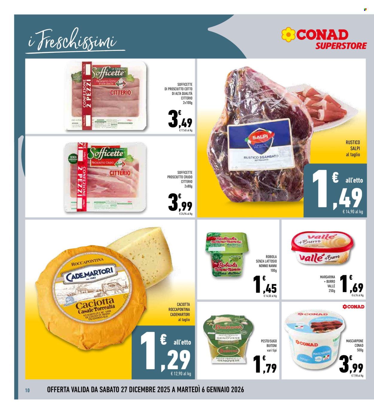 Volantino Conad Superstore - 27/12/2025 - 6/1/2026. Pagina 10