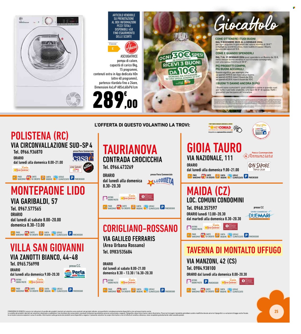 Volantino Conad Superstore - 27/12/2025 - 6/1/2026. Pagina 25