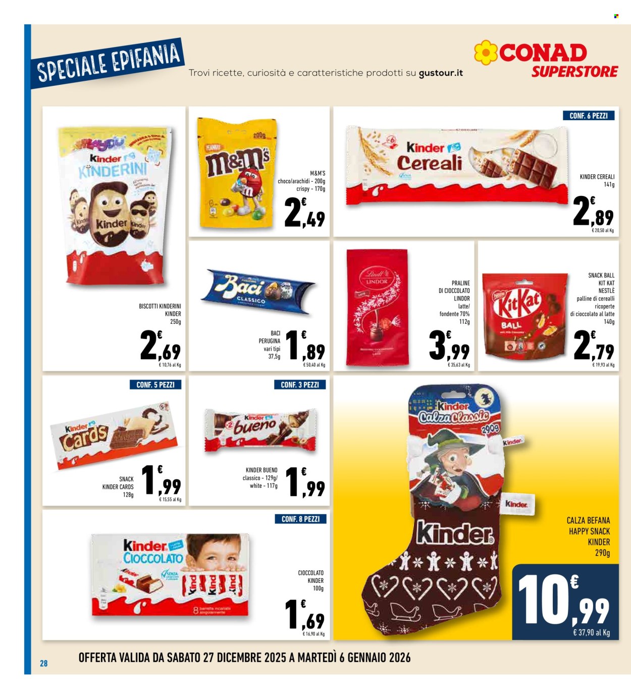 Volantino Conad Superstore - 27/12/2025 - 6/1/2026. Pagina 28