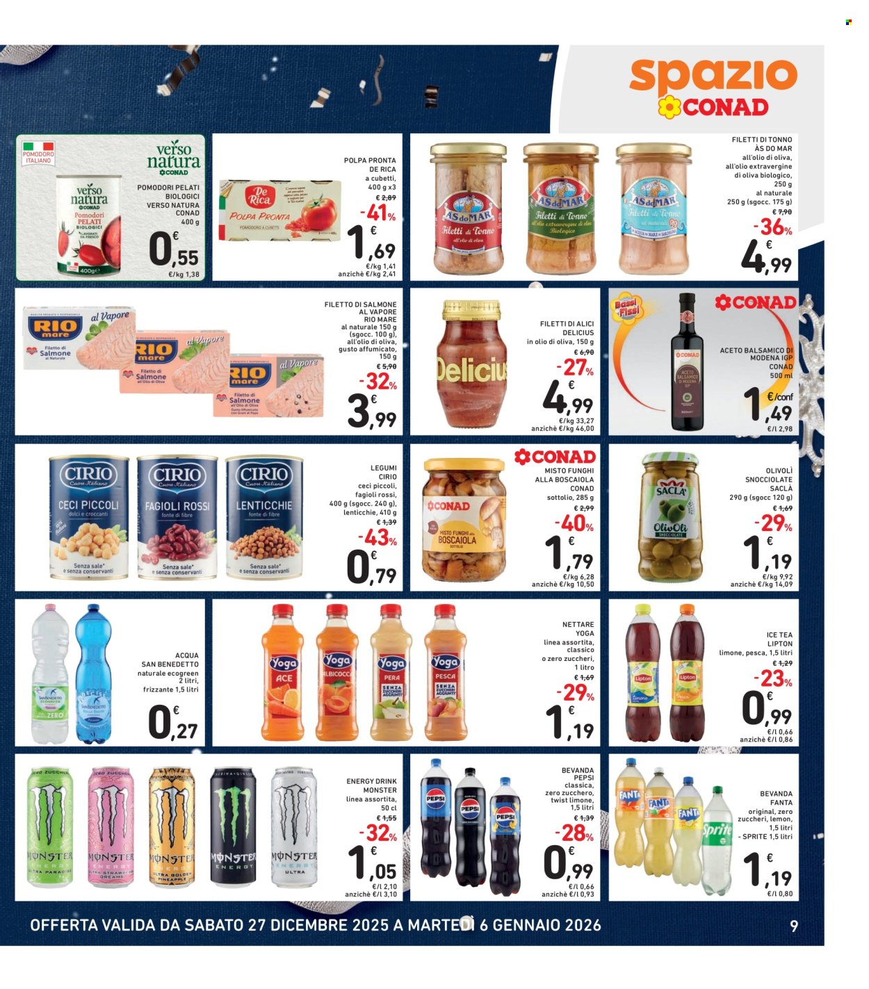 Volantino Spazio Conad - 27/12/2025 - 6/1/2026. Pagina 9