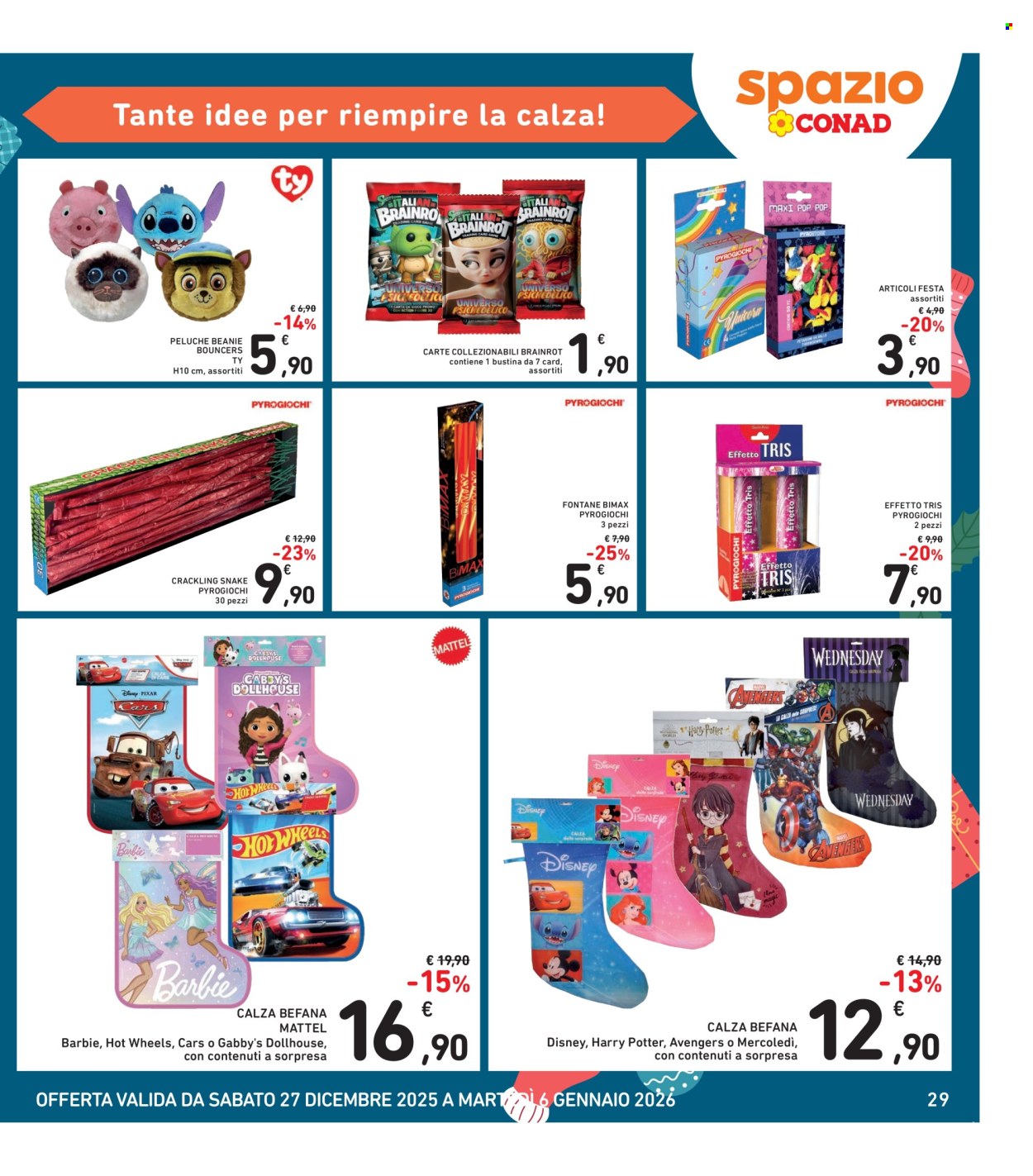 Volantino Spazio Conad - 27/12/2025 - 6/1/2026. Pagina 29
