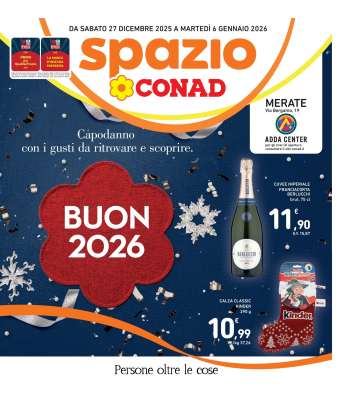 Volantino Spazio Conad - 27/12/2025 - 6/1/2026.