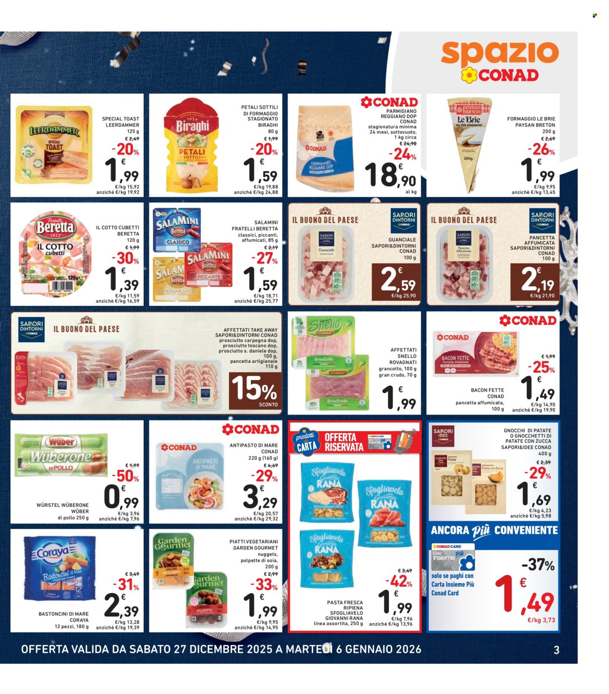 Volantino Spazio Conad - 27/12/2025 - 6/1/2026. Pagina 3