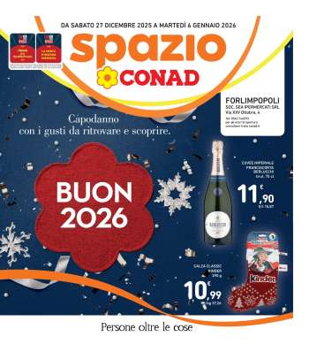 Volantino Spazio Conad - 27/12/2025 - 6/1/2026.