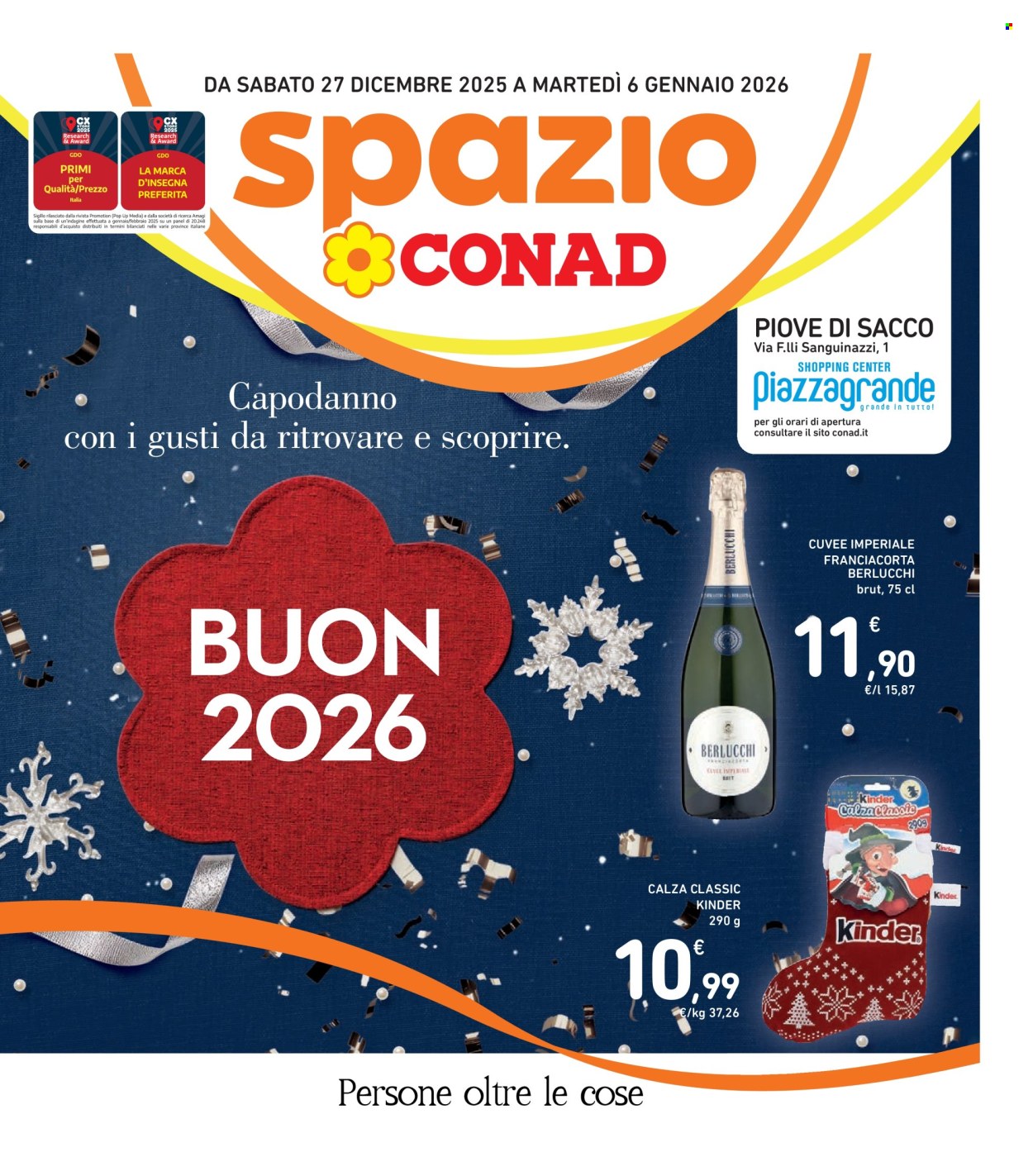Volantino Spazio Conad - 27/12/2025 - 6/1/2026. Pagina 1