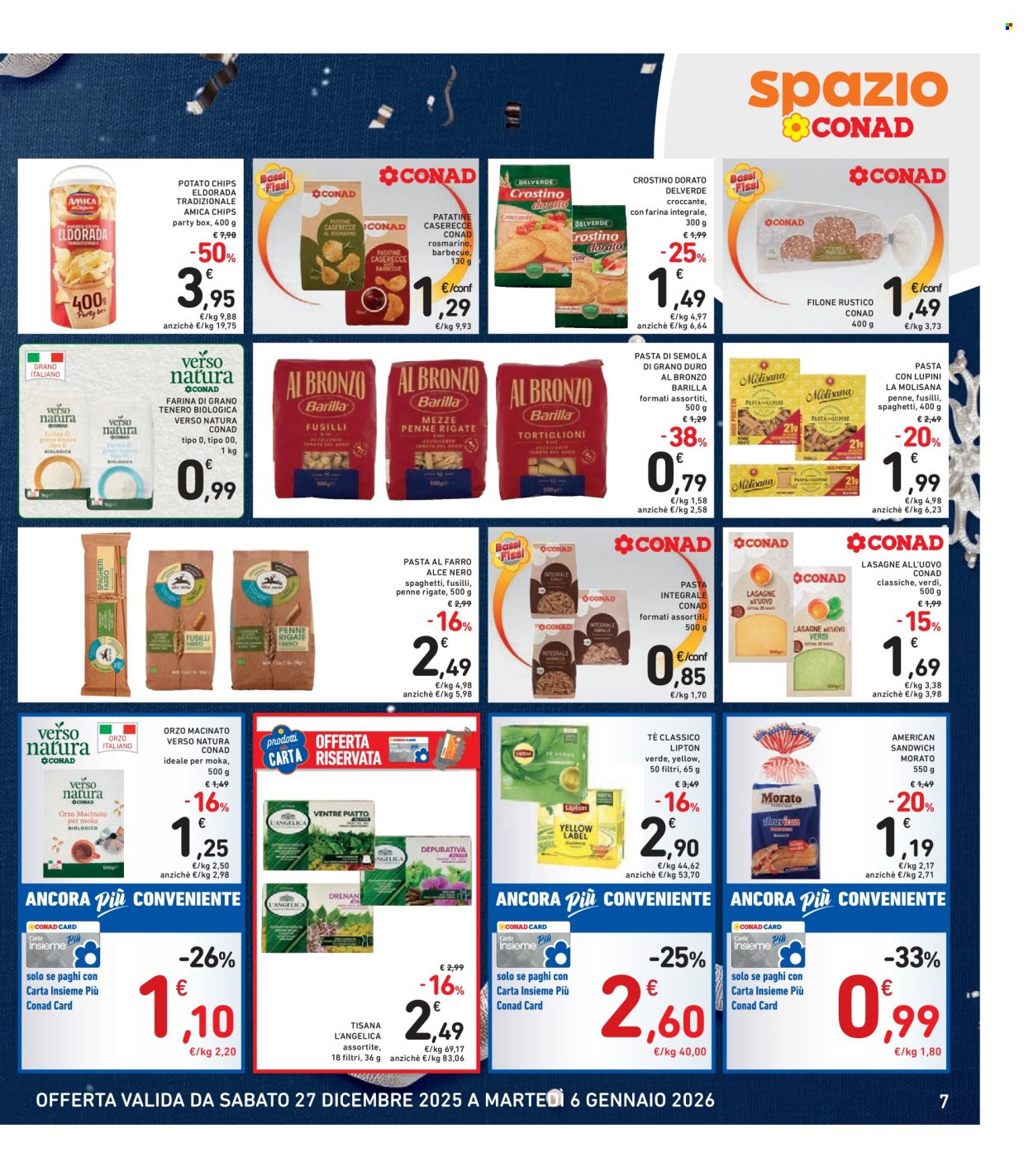 Volantino Spazio Conad - 27/12/2025 - 6/1/2026. Pagina 7