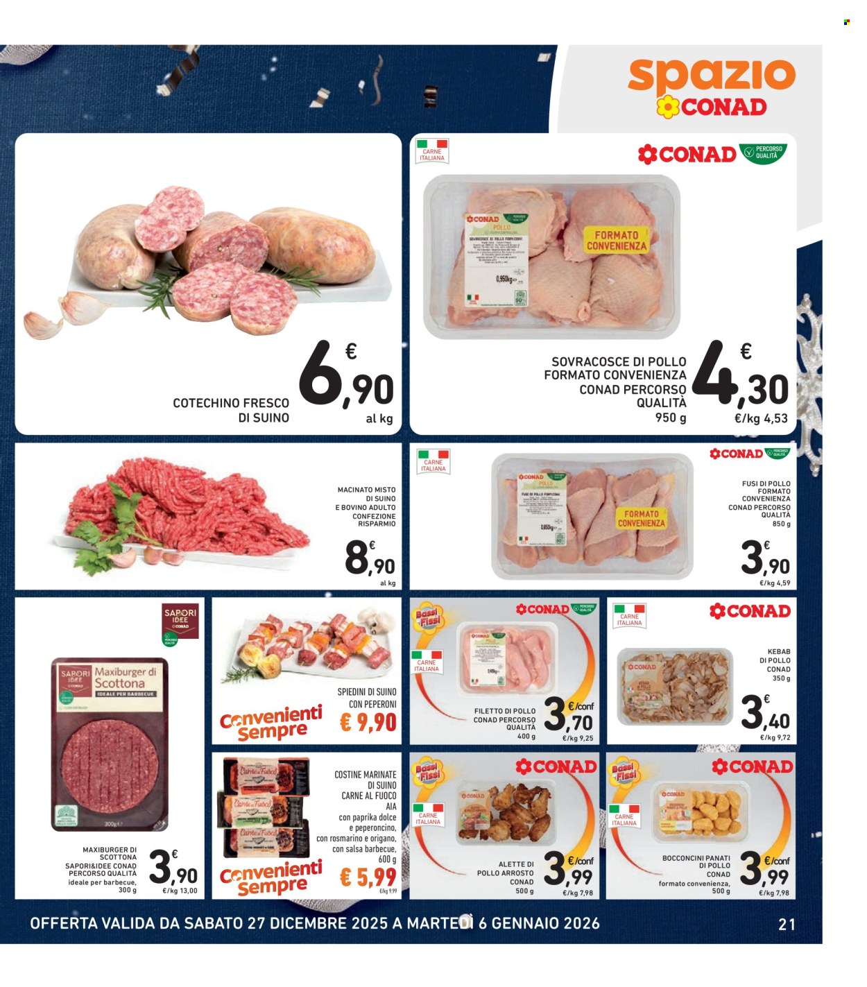 Volantino Spazio Conad - 27/12/2025 - 6/1/2026. Pagina 21