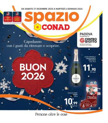 Volantino Spazio Conad - 27/12/2025 - 6/1/2026.