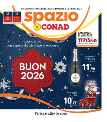 Volantino Spazio Conad - 27/12/2025 - 6/1/2026.