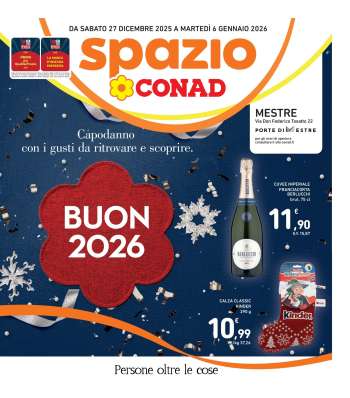 Volantino Spazio Conad - 27/12/2025 - 6/1/2026.