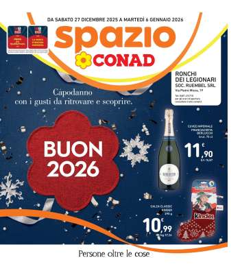 Volantino Spazio Conad - 27/12/2025 - 6/1/2026.