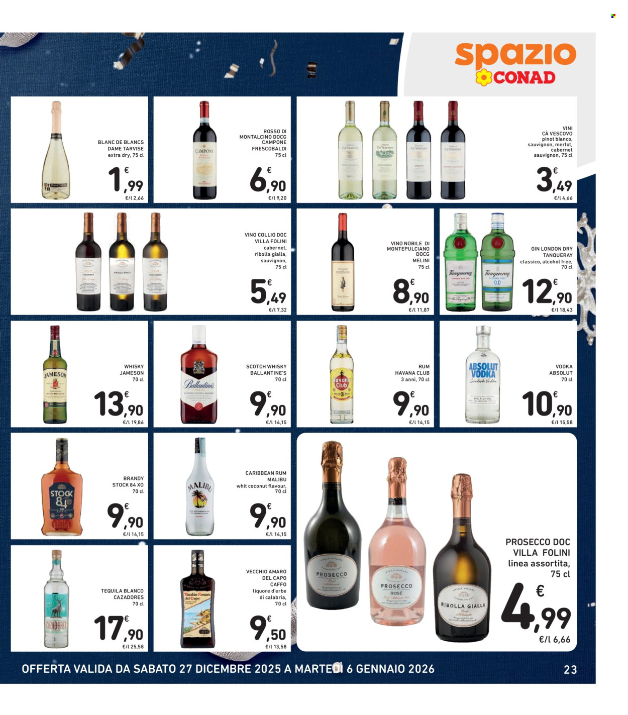 Volantino Spazio Conad - 27/12/2025 - 6/1/2026. Pagina 23