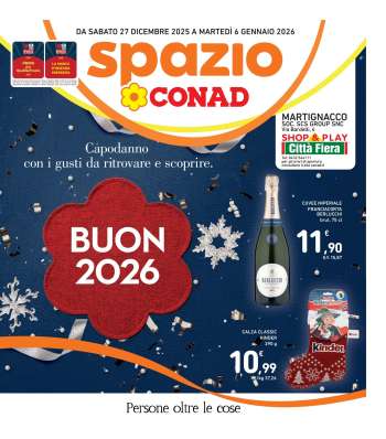 Volantino Spazio Conad - 27/12/2025 - 6/1/2026.