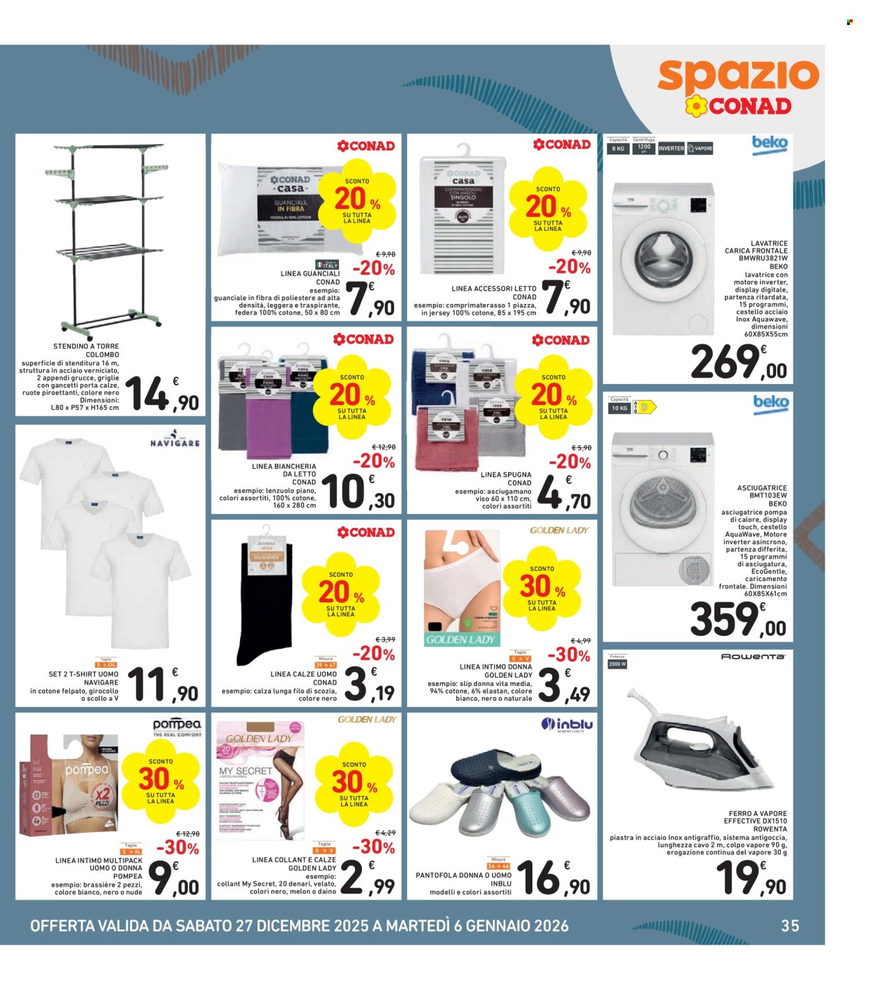 Volantino Spazio Conad - 27/12/2025 - 6/1/2026. Pagina 35