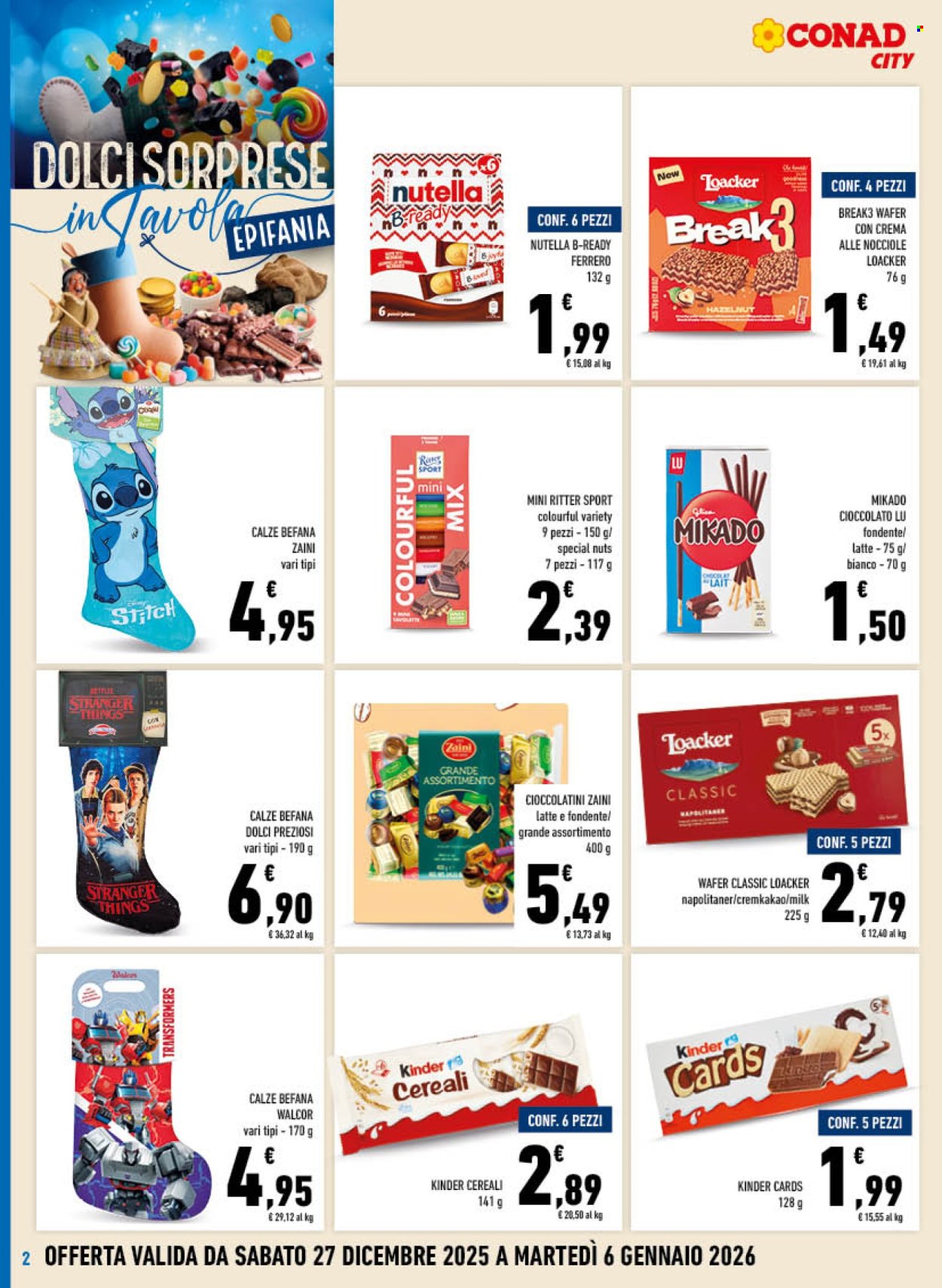 Volantino Conad - 27/12/2025 - 6/1/2026. Pagina 2