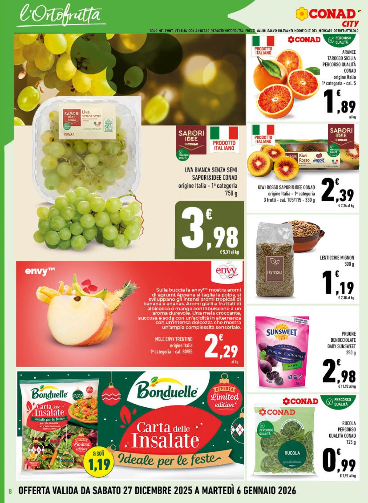 Volantino Conad - 27/12/2025 - 6/1/2026. Pagina 8