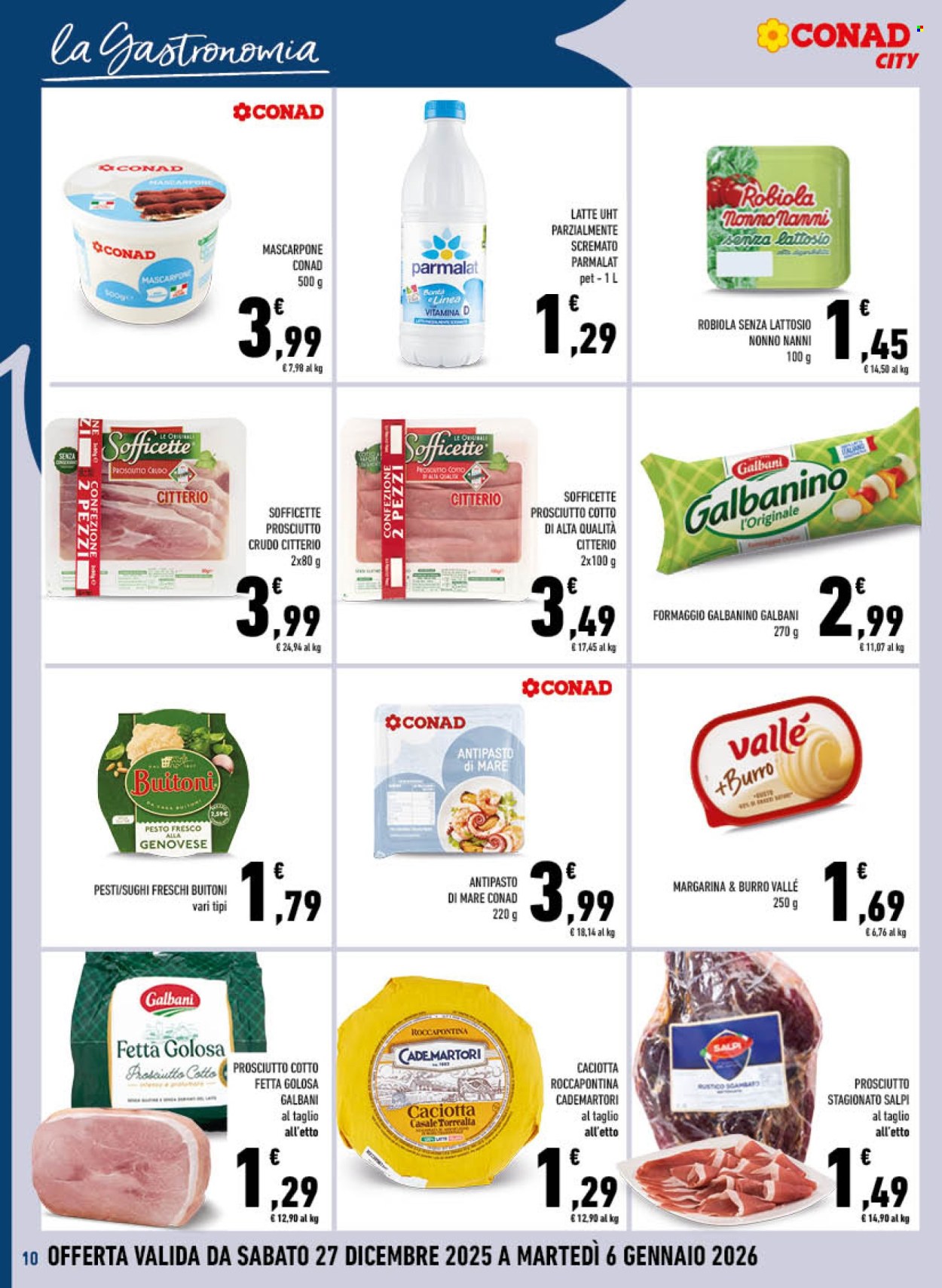 Volantino Conad - 27/12/2025 - 6/1/2026. Pagina 10