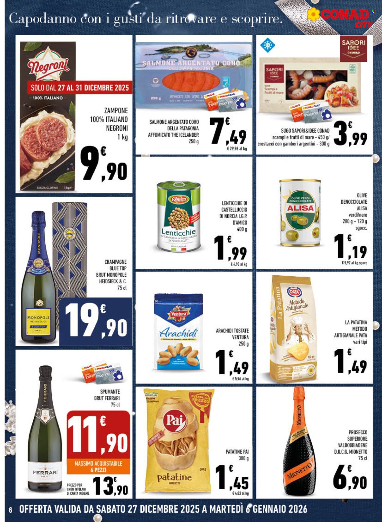 Volantino Conad - 27/12/2025 - 6/1/2026. Pagina 6